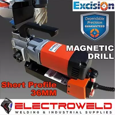 EXCISION EM 32 Magnetic Base Drill Annular Cutter Low Profile Hole EM32-18710 • $2113.78