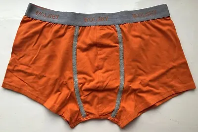 £12.80 • Buy Wolsey Men's Low Rise Trunk - Orange - X-Large - U332