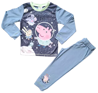 £7.99 • Buy Boys George Pig Pyjamas. Ages 18 Months To 5 Years