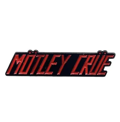 Motley Crue Enamel Lapel Pin M017PC • $12.99