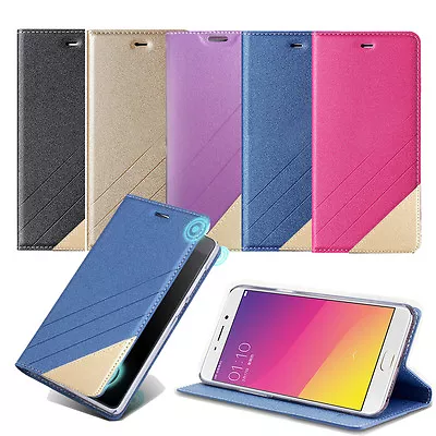 For OPPO R9S Case Luxury Magnetic  Flip Stand Cover Smart Case For Oppo R9s • $10.99