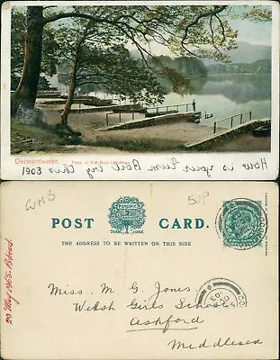 Derwentwater Peep At The Boat Landings 298 Peacock GB 1903 Cockermouth  • £5.10