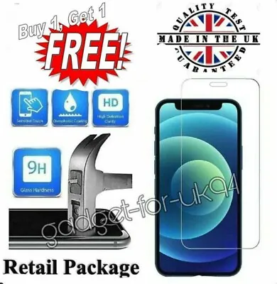 For IPhone 15 14  X XS 13 XS MAX 12 11 Pro Max 8 7 Screen Protect Tempered Glass • £0.99