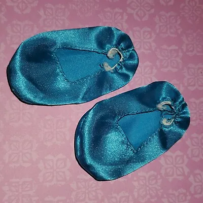 Disney Toddler Doll ~ SATIN CLOTH REPLACEMENT SHOES ~ Slippers ~ Merida Jasmine • $5.24