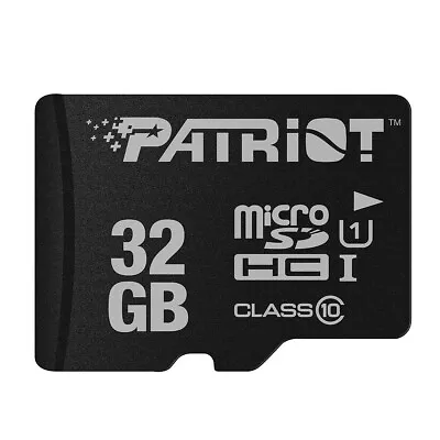 Patriot 32GB C10 USH-1 Micro SDHC Flash Memory Card Phone/Tablet/Security Camera • $6.99