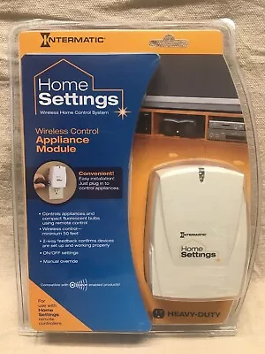 Z-wave Intermatic HA02C Home Settings Heavy-Duty Plug-In Appliance Module • $34.99