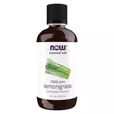 NOW FOODS Lemongrass Oil - 4 Oz. • $16.98