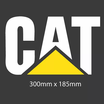  LARGE CATERPILLAR STICKER - CAT DECAL - Machinery Truck 4WD 4x4 Sticker Decal L • $18.95