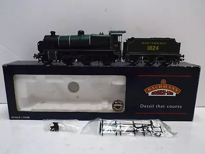 Bachmann 32-153 N Class 1824 Lined Southern Green Excellent Boxed (oo2346) • £80