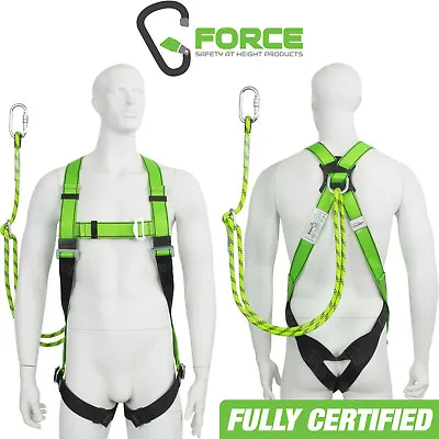 G Force Adjustable Height Safety Harness Access Platform Cherry Picker Kit S-XXL • £43.89