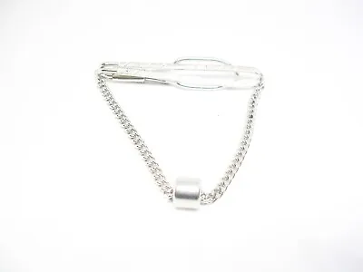Tie Chain Silver Tone Vintage Necktie Holder • $29.95