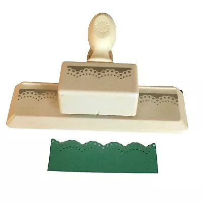 Martha Stewart Paper Punch Doily Lace Edge Scalloped Card Making Paper Crafting • $22.49