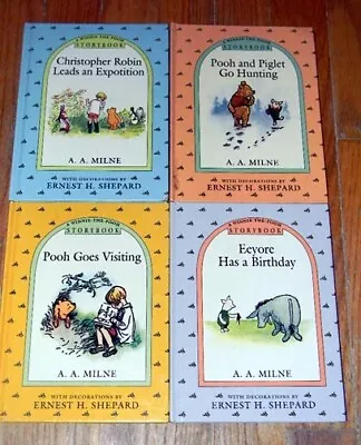 Lot Of 4 Winnie The Pooh A. A. Milne Children's Picture Book Classic Storybook • $9.99