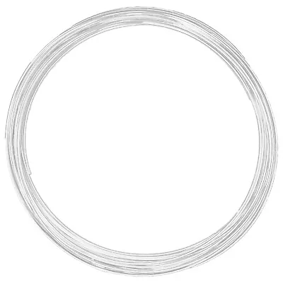 940 Argentium Silver Wire | Half Round Dead Soft | 6-22 Gauge | 1-10 Ft | USA • $93.99