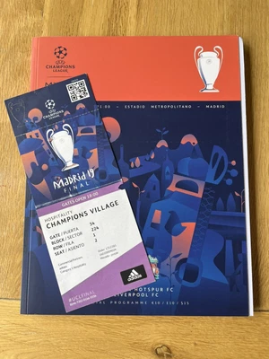 £1.20 • Buy Tottenham V Liverpool 2019 + Stub