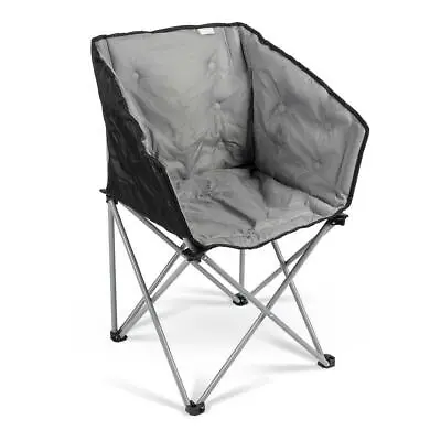 Kampa Folding Tub Chair Fog Grey Lightweight - Caravan / Motorhome / Camping • £23.95
