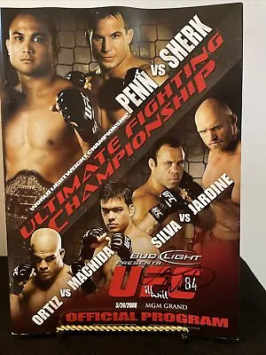UFC 84 Program Signed By Dana White MGM Las Vegas 2008 Vintage  • $13.50
