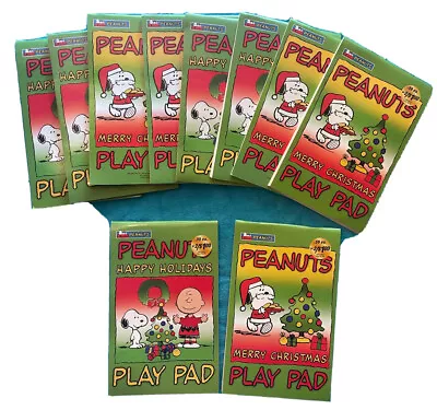 Vintage Peanuts Merry Christmas Play Pad Activity Coloring Book  • $2.15
