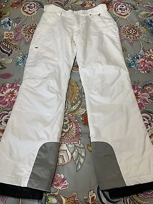 MARMOT Insulated Women's Ski Snowboard Snow Pants White Size Medium • $44.97