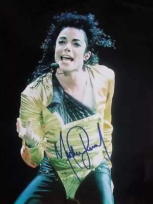 MICHAEL JACKSON CONCERT STAGE Celebrity Signed 8x10 Photo Plus COA • $126.99