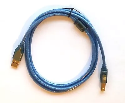 $2.99 • Buy Printer Cable USB 2.0 Type A Male To B For HP Canon Dell Brother Epson Xerox 1.5