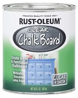 Rust-Oleum 284469 Specialty Chalkboard Paint 30-Ounce Clear • $40.82