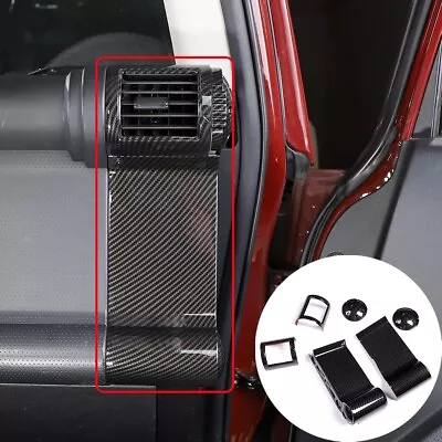 Carbon Fiber Pattern Side Air Vent Outlet Cover Trim For Toyota FJ Cruiser 07-21 • $99.99