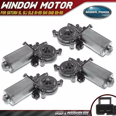 4x Window Lift Motor For Saturn SL SL1 SL2 91-95 SW1 SW2 93-95 Front Rear LH&RH • $116.64