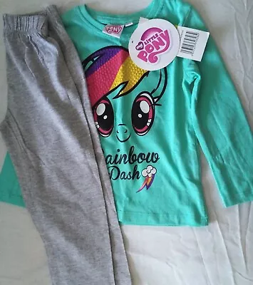 Baby Girls Rainbow Dash Pyjamas 1-2 Years • £1.50