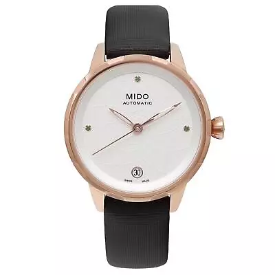 Mido Rainflower PVD Steel White Dial Automatic Watch M043.207.36.018.00 • $489.99