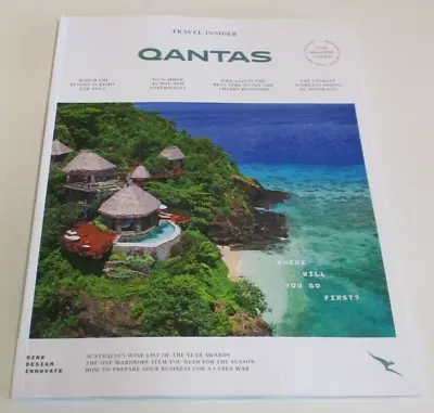 Qantas Airways In-Flight Magazine - Travel Insider - 144 Pages - December 2021  • $9.62