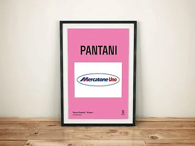 Marco Pantani - Giro D'Italia Vintage Cycling Print • £15