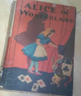 Vintage Alice In Wonderland By Lewis Carroll 1930's • $15