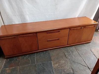 Mid Century Teak Long Sideboard By Meredew * • £250