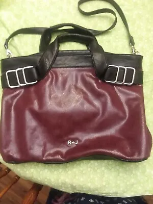 R & J (Romeo & Juliet Couture) Large Wine Handbag Was39 95 • $29.95