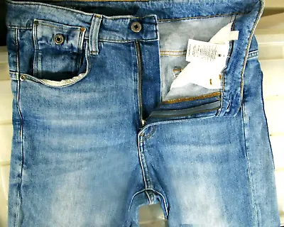 HOT Men's G STAR RAW DENIM TYPE-C 3D SLIM SKINNY STRETCH Jeans 32x34 (Fit 31x33) • $34.95