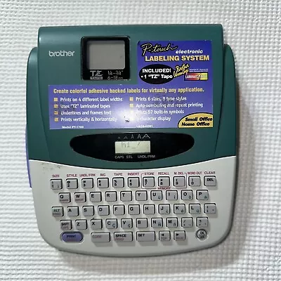 Brother P-Touch Label Maker PT-1700 Tested Works • $12