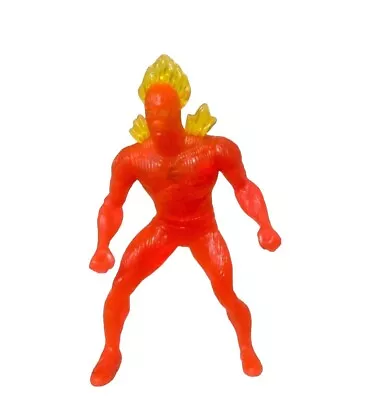 McDonalds Happy Meal Toy Marvel Human Torch 4  Action Figure 1996 • $6.99