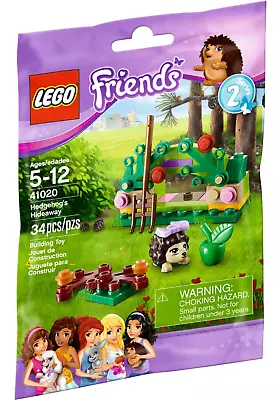 New Genuine LEGO Friends Animals Series 2 41020 Hedgehog's Hideaway Free Post • $8