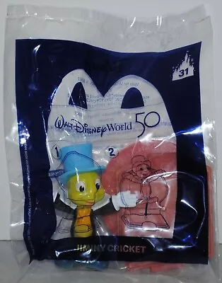 McDonalds~Happy Meal Toy~Walt Disney World~50th Anniversary~#31~Jiminy Cricket • $3.95