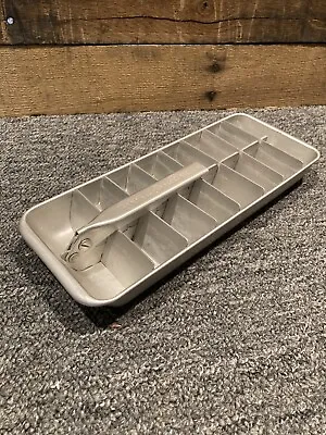 Vintage General Electric Redi-Cube Ice Cube Tray Aluminum Lift Handle Release • $12