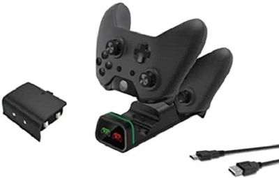 Dual Charging Dock Station Controller Charger For XBox One/X And 2x Batteries • £18.49