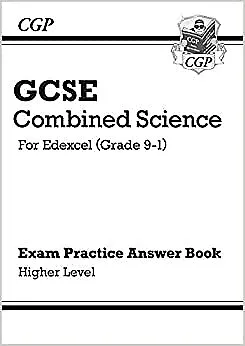 £2.73 • Buy GCSE Combined Science Edexcel Answers For Exam Practice Workbook Higher CGP GCS