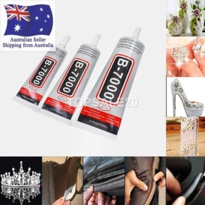 Rhinestone Glue Multi-purpose B-7000 Adhesive Jewelry Glass Phone Repairs • $14.22