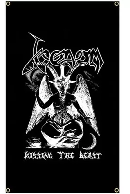 Venom Kissing The Beast Flag Banner • $20