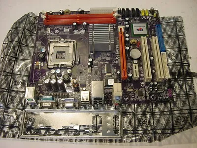 Ecs G31t-m Motherboard With I/o Shield  • $55