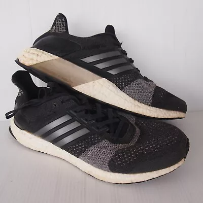 $40 • Buy Adidas Ultra Boost ST Men's Running Sneakers Primeknit Black US10 BA7838