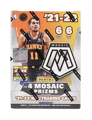 $60 • Buy 2021-22 Panini Mosaic NBA Basketball Cards - Blaster Box