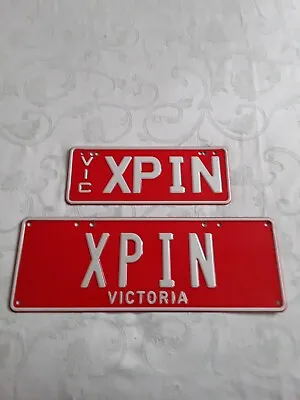 Personalised Number Plates Vic XPIN • $850