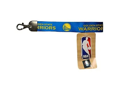 NBA Golden State Warriors Wristlet Lanyard Keychain • $8.99